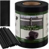 Betekintésgátló kerítésszalag 19 cm x 35 m 450g/m2 fekete 23698