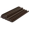 Betekintésgátló kerítésszalag 19 cm x 35 m 450g/m2 barna 23702