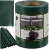 Betekintésgátló kerítésszalag 19 cm x 35 m 450g/m2 zöld 23699