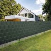 Betekintésgátló kerítésszalag 19 cm x 35 m 450g/m2 zöld 23699