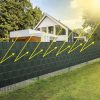 Betekintésgátló kerítésszalag 19 cm x 35 m 450g/m2 zöld 23699