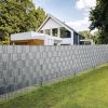 Betekintésgátló kerítésszalag 19 cm x 35 m 450g/m2 szürke 23697