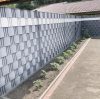 Betekintésgátló kerítésszalag 19 cm x 35 m 450g/m2 szürke 23697