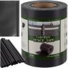 Betekintésgátló kerítésszalag 19 cm x 35 m 450g/m2 antracit 23696