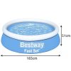 Puhafalú medence 183x51cm - BESTWAY 57392