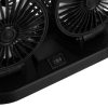 Xtrobb 23222 Double Car Fan