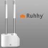Ruhhy 24377 Fürdőszobai kefe készlet – 2 db WC kefe fehér/szürke