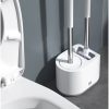 Ruhhy 24377 Fürdőszobai kefe készlet – 2 db WC kefe fehér/szürke