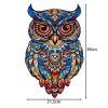 Fa kirakó puzzle 177 db - Bagoly Kruzzel
