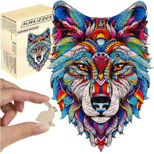 Fa Puzzle játék - Farkas Kruzzel