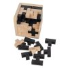 Fából készült 3d logikai puzzle - agytorna