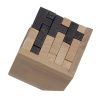 Fából készült 3d logikai puzzle - agytorna