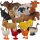 Farm állatok figura készlet 12 db - Kruzzel