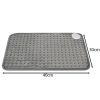  Elektromos steppelt melegtő párna 40x30cm Ruhhy - szürke