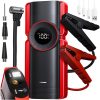 6 az 1 ben Hordozható autó indító, Jump Starter funkcióval, 10000 mAh