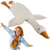Nagy Fekvő liba plüss 130 cm - Kruzzel 24720