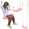 Műanyag Gyerek hinta kötéllel - Pink