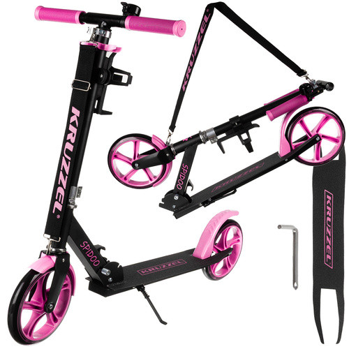 Spidoo összecsukható roller, rózsaszín Kruzzel 25628