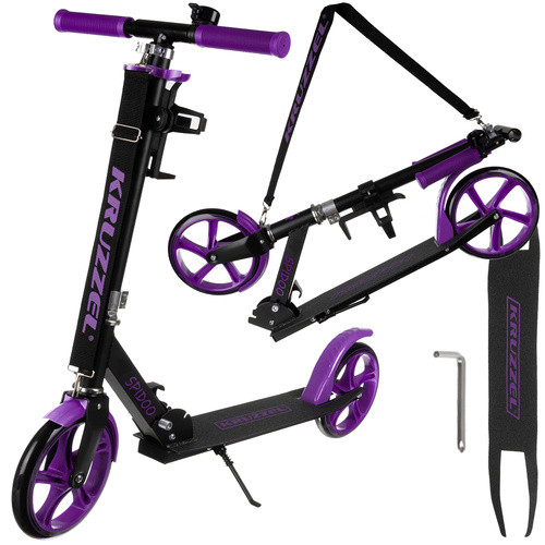 Spidoo összecsukható roller, lila Kruzzel 25630