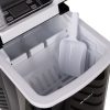 Ruhhy 25565 Jégkészítő gép – 12 kg/nap, LCD kijelzővel és időzítővel