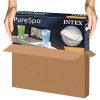 Felakasztható Medence pohártartó LED fénnyel INTEX 28520