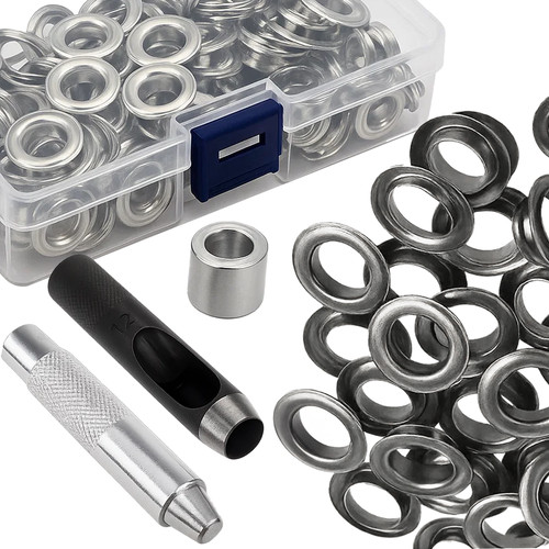 Préslyukasztó készlet ponyvához 12 mm nyomatokkal 100db.Gardlov