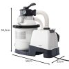 Medence homokszűrős szivattyú 4500 l/h-INTEX 26644