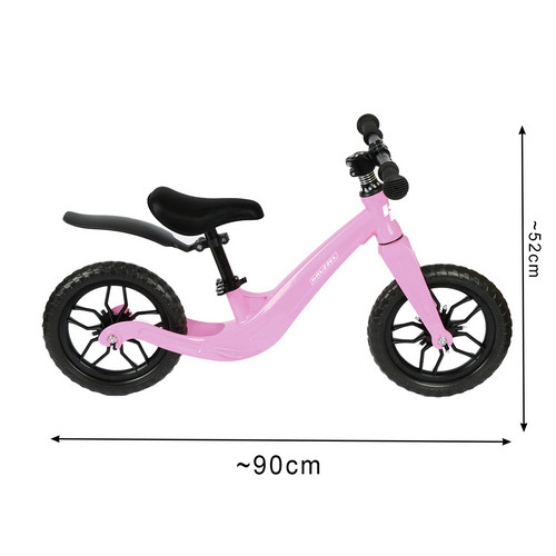  Kruzzel futóbicikli hordozó vállpánttal - pink