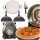 Granitestone Piezano elektromos pizza sütő - 1200W, 5 hőfok szint