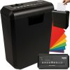 IZOXIS 10L CD, papír és kártya Iratmegsemmisítő – automata, P-2 biztonsági szint