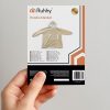  Oversize kapucnis meleg pulóver XXL - bézs Ruhhy