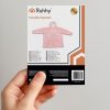 Oversize kapucnis meleg pulóver XXL - rózsaszín Ruhhy