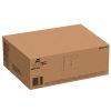 Nagy levélszekrény, postaláda, ezüst színű, A4-es formátum