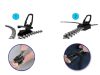 Fix A Zipper 6 db-os univerzális csere cipzárkocsi készlet táskához, kabáthoz, sátorhoz 