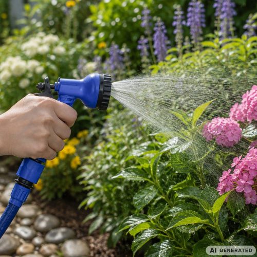 Magic Hose flexibilis locsolótömlő 5m - 15m + locsolófej