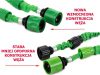 Magic Hose flexibilis locsolótömlő csatlakozóval 5m - 15m + locsolófej