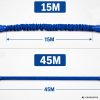 Magic Hose flexibilis locsolótömlő adapterrel 15m - 45m + locsolófej