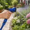 Magic Hose flexibilis locsolótömlő adapterrel 15m - 45m + locsolófej
