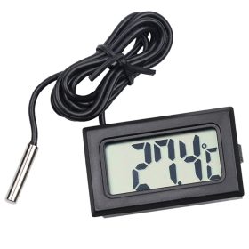 LCD elektronikus panelhőmérő sütőszondával