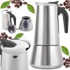 Rozsdamentes Olasz kávéfőző 12 személyes, 600ml