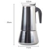 Rozsdamentes Olasz kávéfőző 12 személyes, 600ml