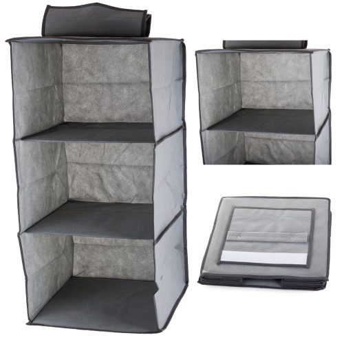 Szekrényszervező akasztós polc 3 polccal 60cm