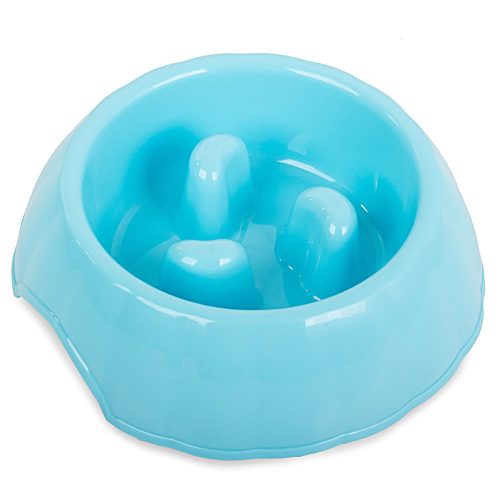 Habzsolásgátló kutya etető tál 400ml