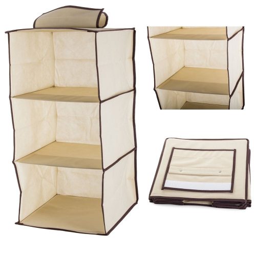Szekrényszervező akasztós polc 3 polccal 60cm