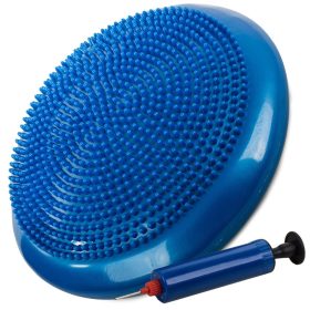   Szenzomotoros egyensúlyozó párna pumpával – 32 cm, kék