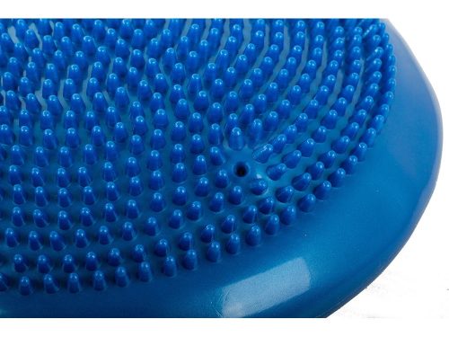 Szenzomotoros egyensúlyozó párna pumpával – 32 cm, kék