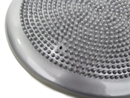 Szenzomotoros egyensúlyozó párna pumpával 32 cm - Ezüst 