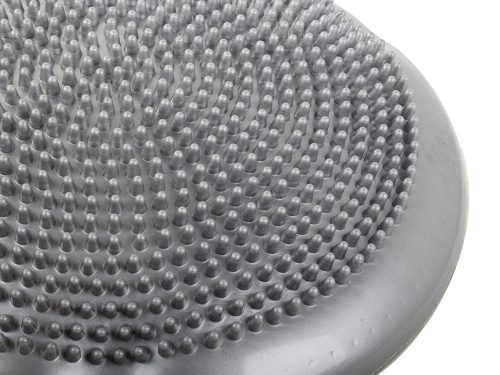 Szenzomotoros egyensúlyozó párna pumpával 32 cm - Ezüst 