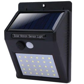   Napelemes lámpa 30led mozgás és szürkület érzékelővel