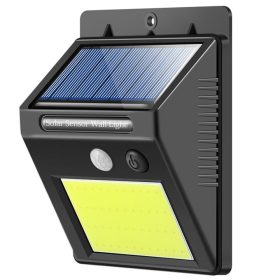 Napelemes lámpa 48 led szürkületi mozgásérzékelővel